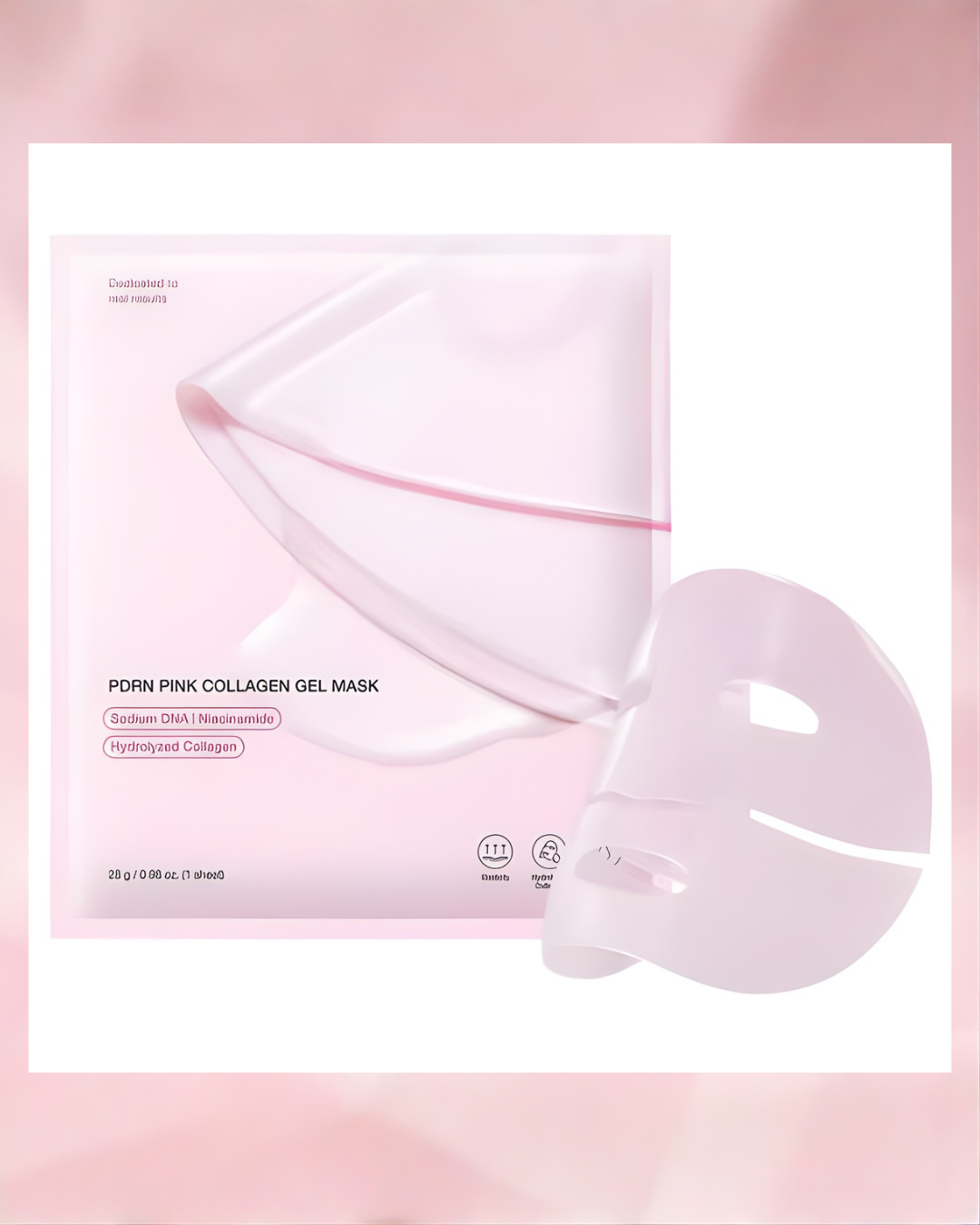 Ansiktsmaske med PDRN og lakse-DNA